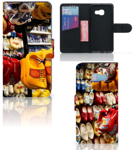 Tenphone Etui Coque pour Samsung Galaxy A3 2017 Portefeuille Sabots