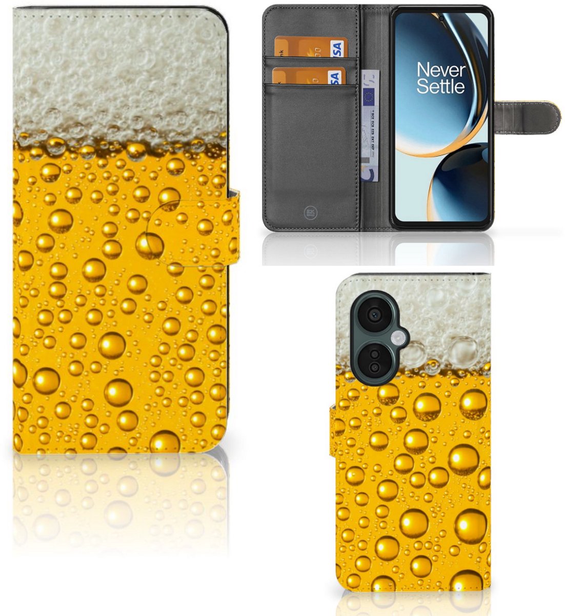 Boekhoesje voor OnePlus Nord CE 3 Lite Book Cover Bier