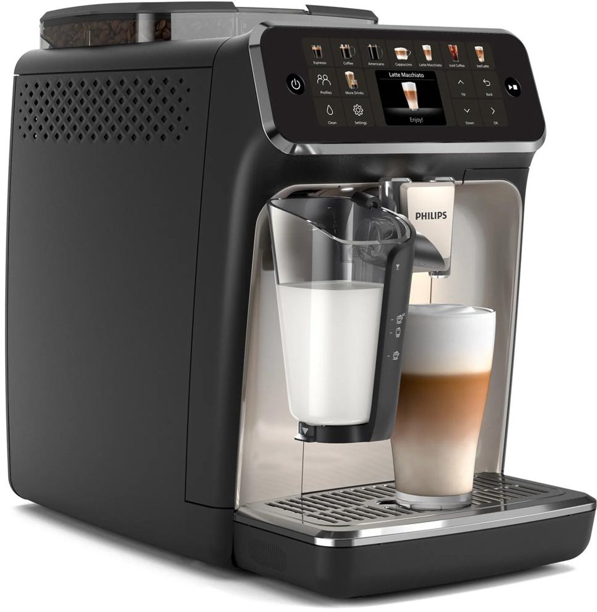Philips 5500 series LatteGo EP5547/90 - Volautomatische Espressomachine - 20 koffierecepten - Keramische molen - Aquaclean filter — afbeelding 4