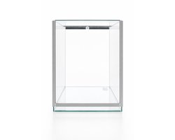 Terrarium 20x20x30 cm - Glazen Terrarium met Ventilatierooster - Terrarium voor Spinnen, Insecten en Jonge Reptielen - 12 Liter