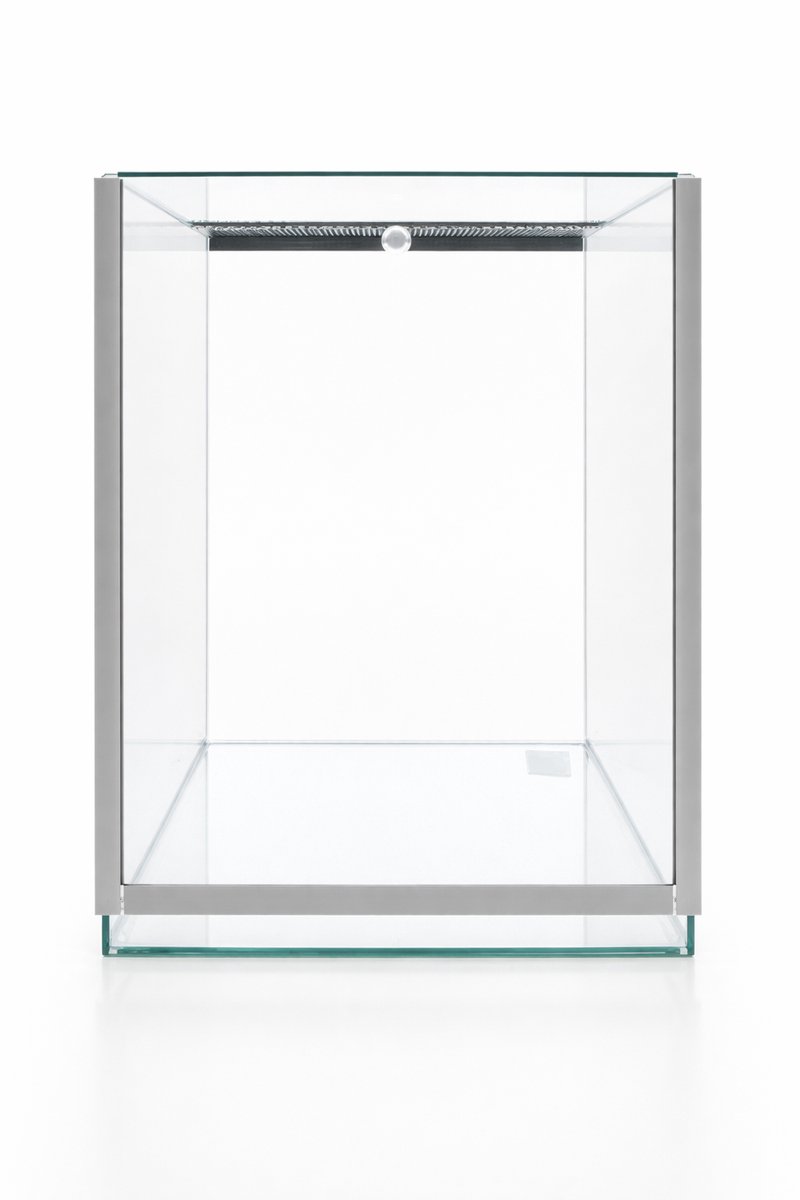 Terrarium 20x20x30 cm - Glazen Terrarium met Ventilatierooster - Terrarium voor Spinnen, Insecten en Jonge Reptielen - 12 Liter