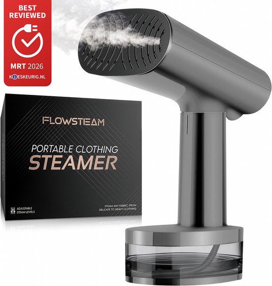FLOWSTEAM® Luxe Kledingstomer - Matte Gray Editon