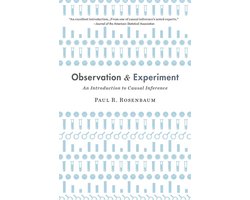 Omslag van Observation and Experiment – An Introduction to Causal Inference