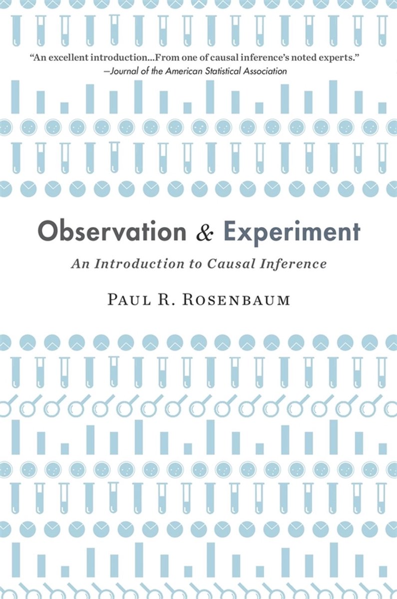 Omslag van Observation and Experiment – An Introduction to Causal Inference