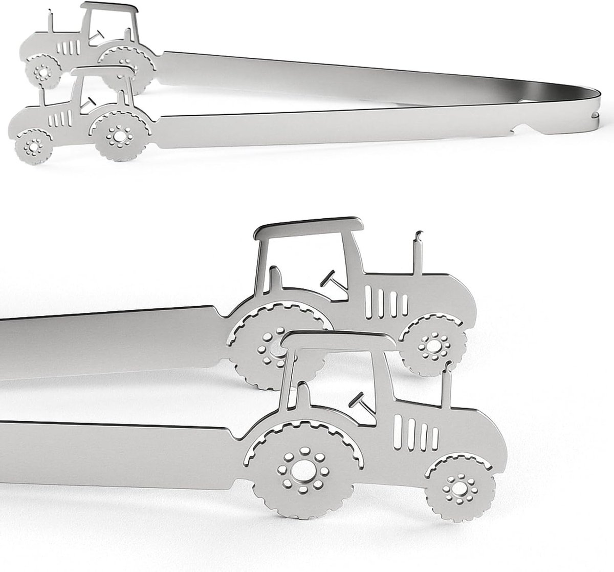Roestvrijstalen Grilltangen voor BBQ, Perfecte Cadeau voor Mannen, Vader en Grootvader, 29 cm, Vaatwasserbestendig, Ideaal voor Grillen en Barbecueën