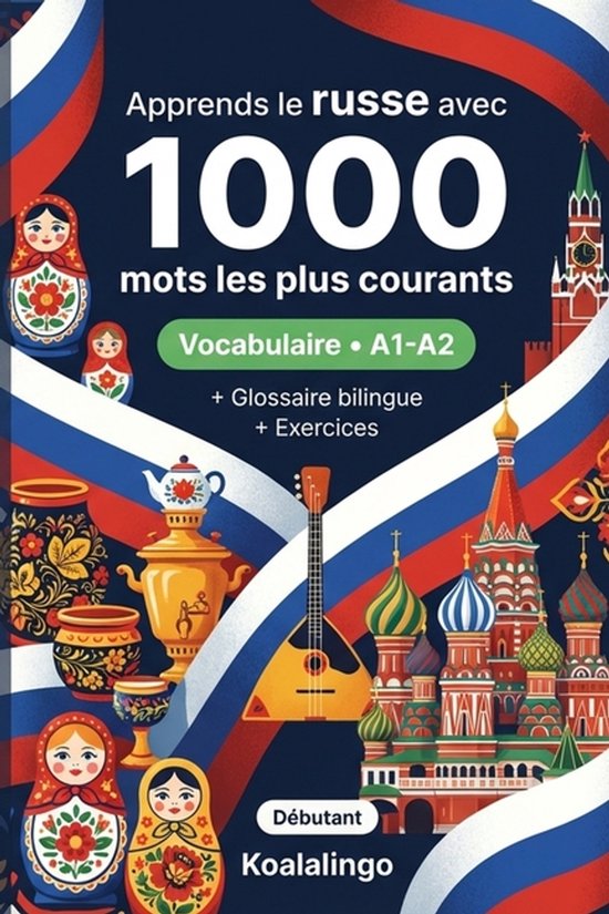 1000 Mots les Plus Courants en Russe pour Débutant - cover