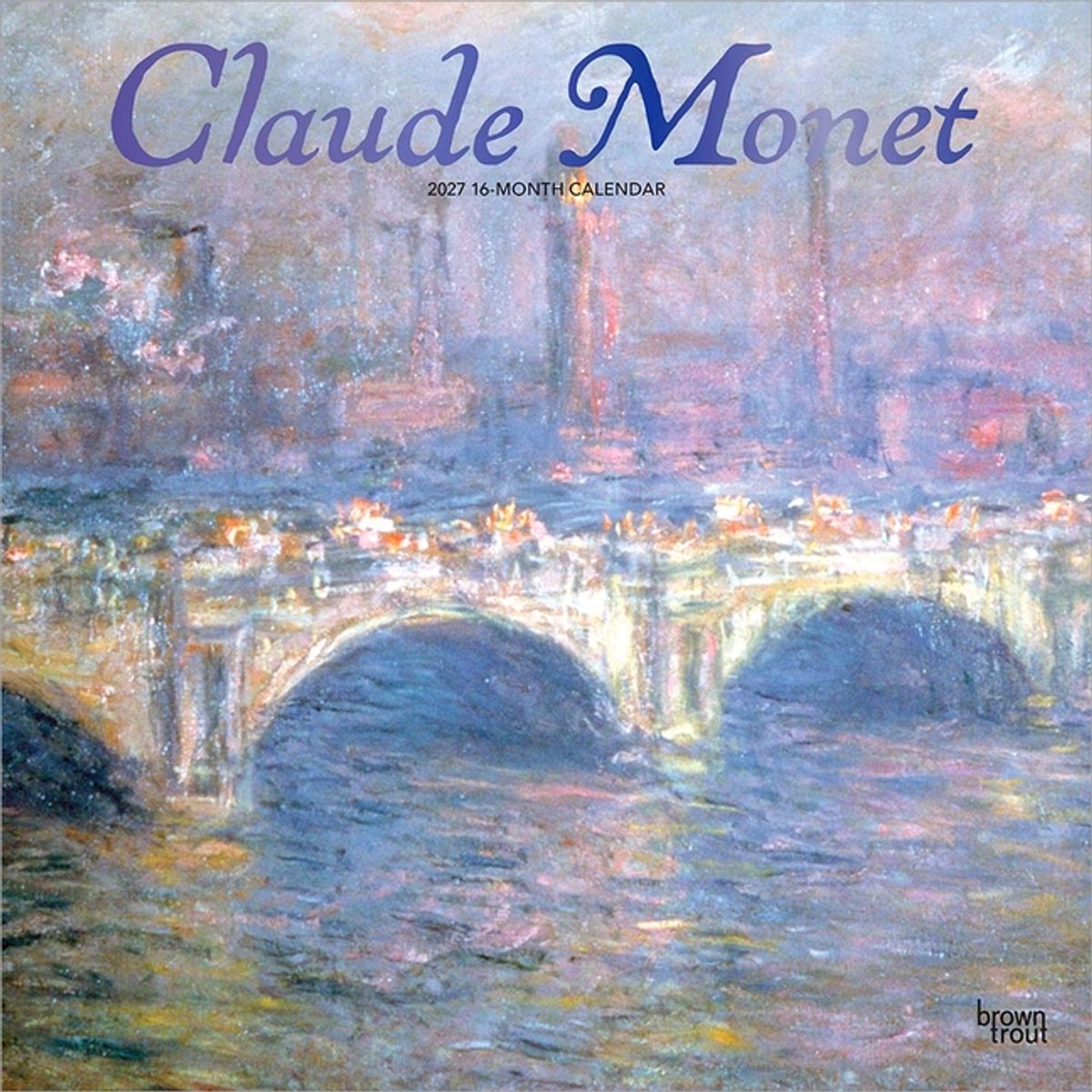Claude Monet Kalender 2027