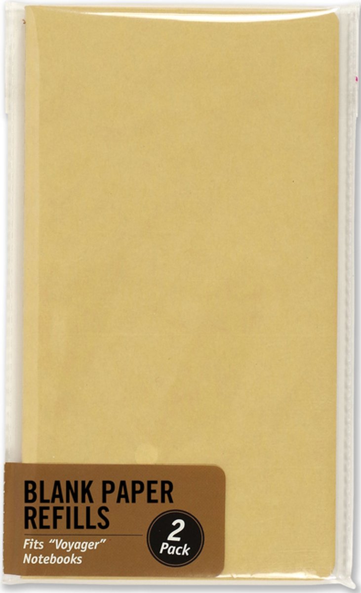 Voyager Notebook Blank Paper Refills
