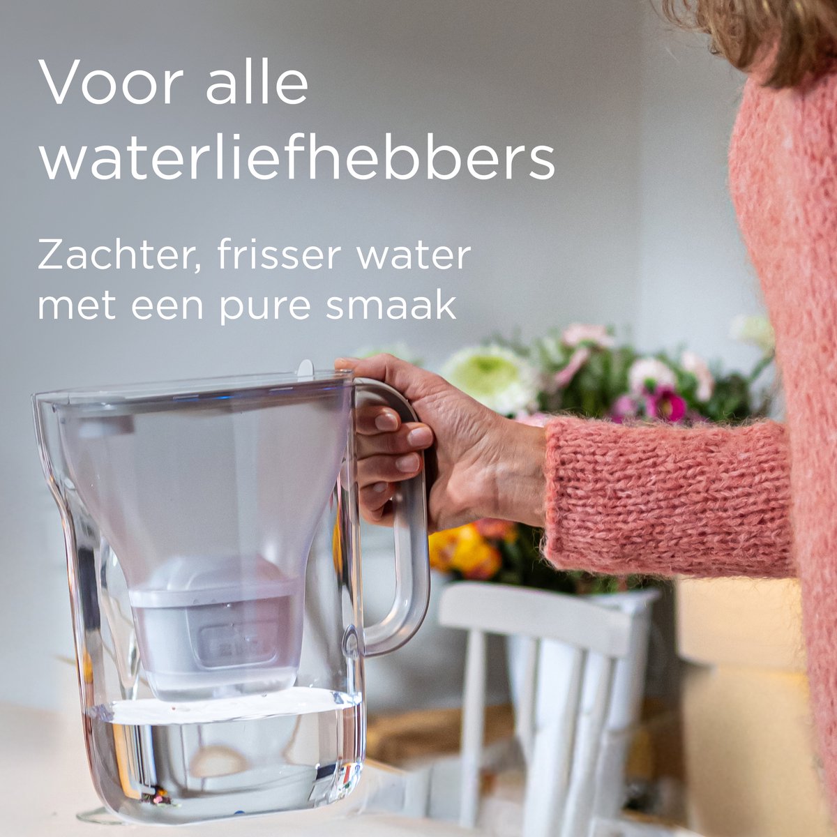 BRITA Waterfilterkan Style Essential Cool - 2,4L - Wit - incl. 12x MAXTRA PRO Pure Performance Waterfilterpatronen - past in de koelkast, met Smart LED Light & klapdeksel – foto 8
