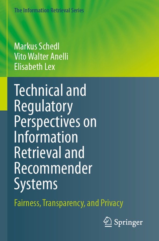 The Information Retrieval Series50- Technical and Regulatory ... - cover