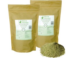 MeinWildvogel Brandnetel PUR – 2x 400g – Natuurlijk Enkelvoudig Voer voor Kippen & Pluimvee
