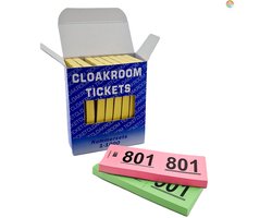 CombiCraft lotenboekjes met 6000 dubbelnummers