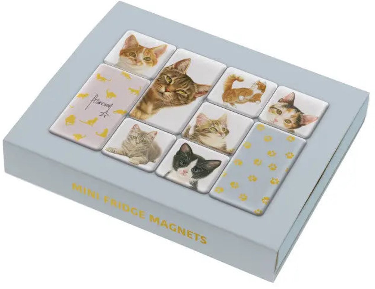 Koelkastmagneetjes Franciens Katten, Francien van Westering