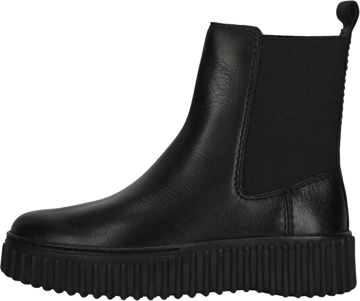 CLARKS Stiefelette Torhill Maple Leather Zwart