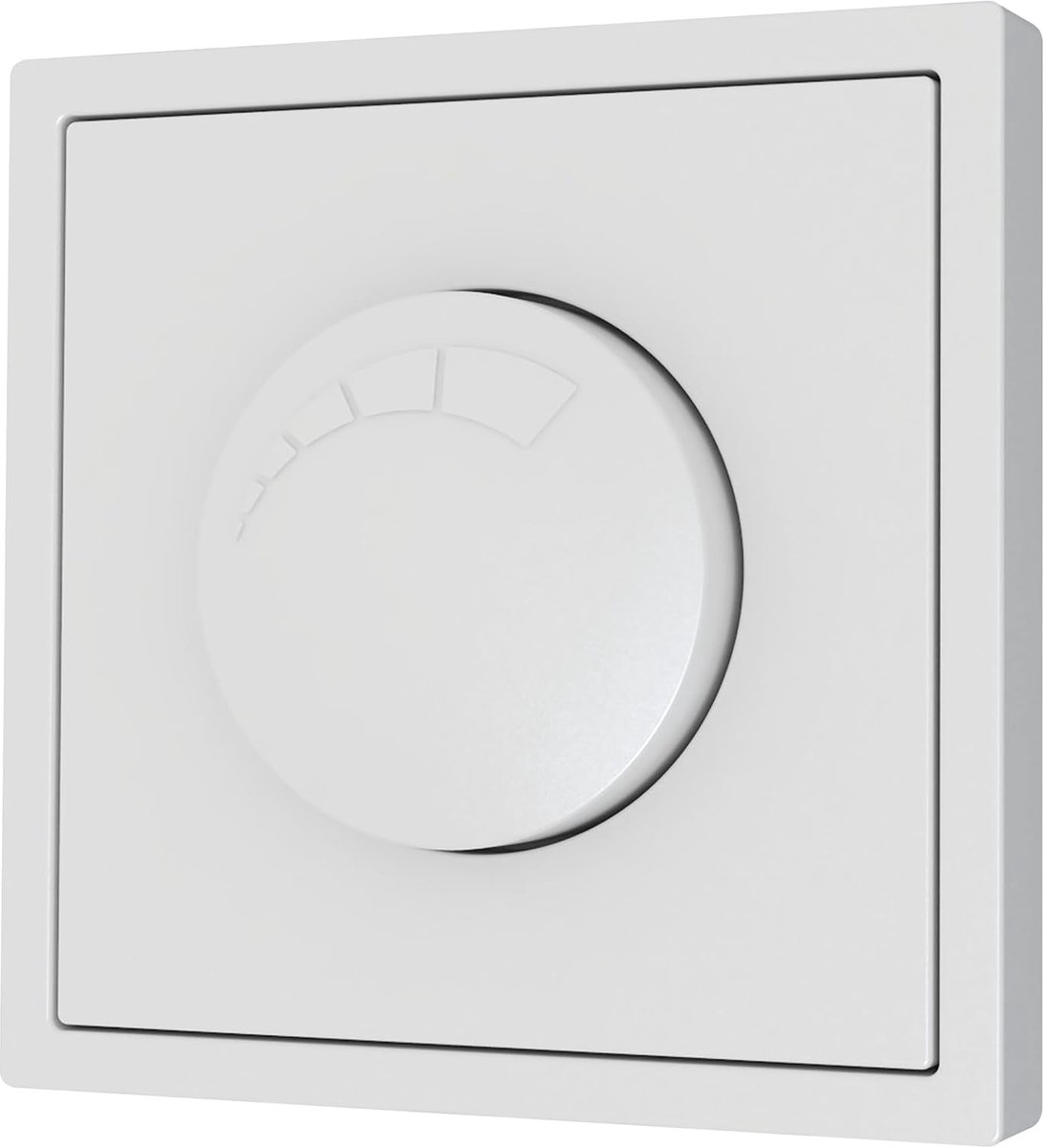 Inbouw LED Dimmer - Ondiepe Dimmer - Verlichting Dimmen - Dimgeheugen Functie - 250V 300W - Wit