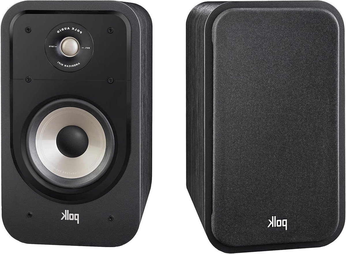 Boekenplank Luidspreker - Hifi Speaker - Home Cinema - Diepe Bas - 16.5 cm Driver - Zwart