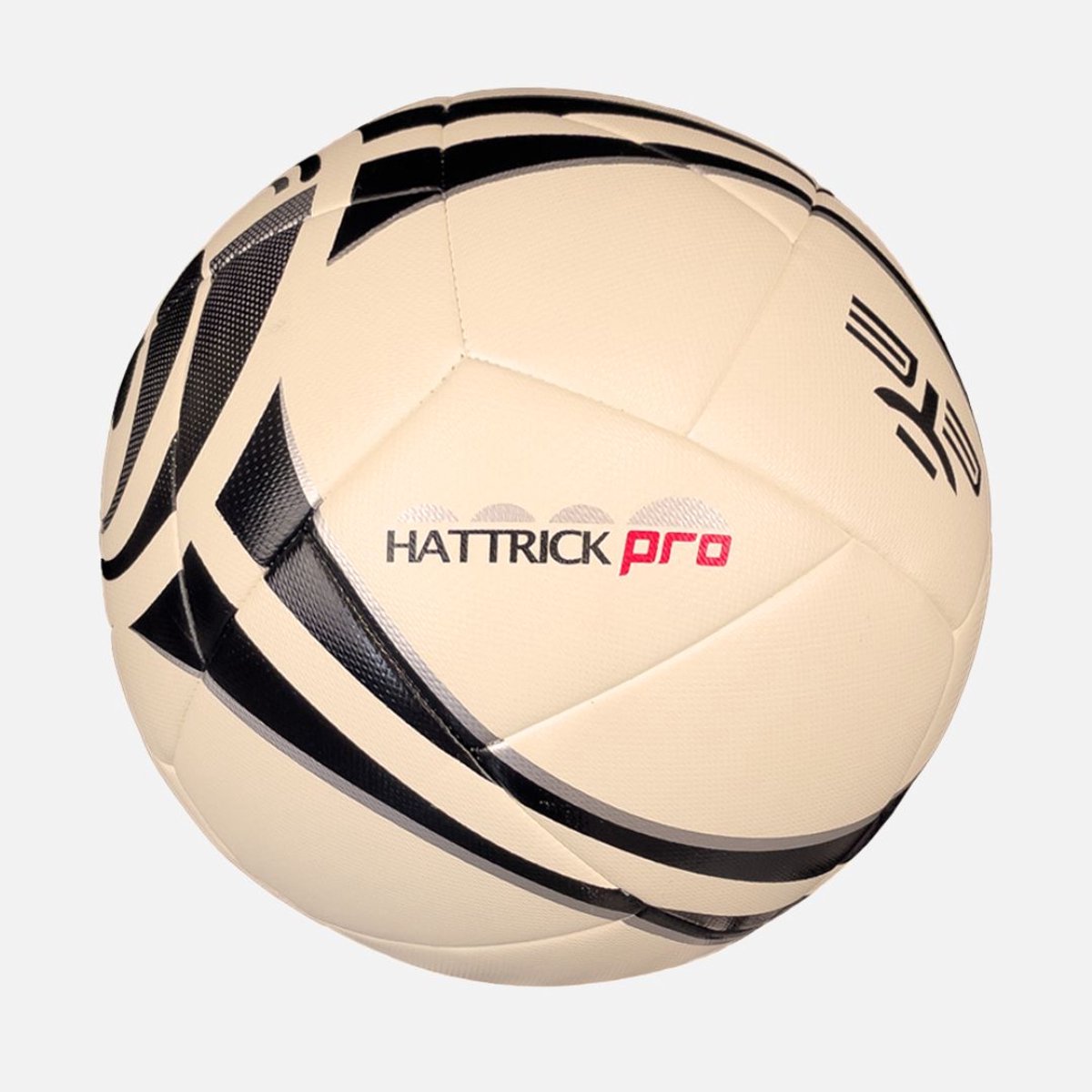 EYE Sport Hattrick Pro Voetbal Maat 5 – Zwart/Wit – Trainingsbal & Recreatie