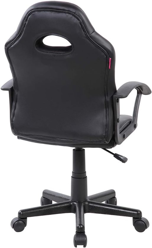 Kinderstoel met Wielen - Gamestoel Kinder - Gaming Huiswerk - Pneumatische Hoogteverstelling - 22"D x 21.25"W x 38"H - Blauw — afbeelding 5