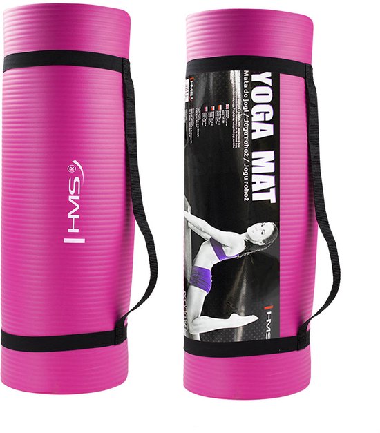 HMS Yoga Mat - Roze - 15 mm