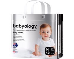Luierbroekjes Maat 3 (6-11kg) - Premium Kwaliteit - 40 Stuks - Dermatologisch Getest - 12+ Uur Droog - Ultra Zacht en Ademend - Dubbele Anti Lek Bescherming - REACH Getest