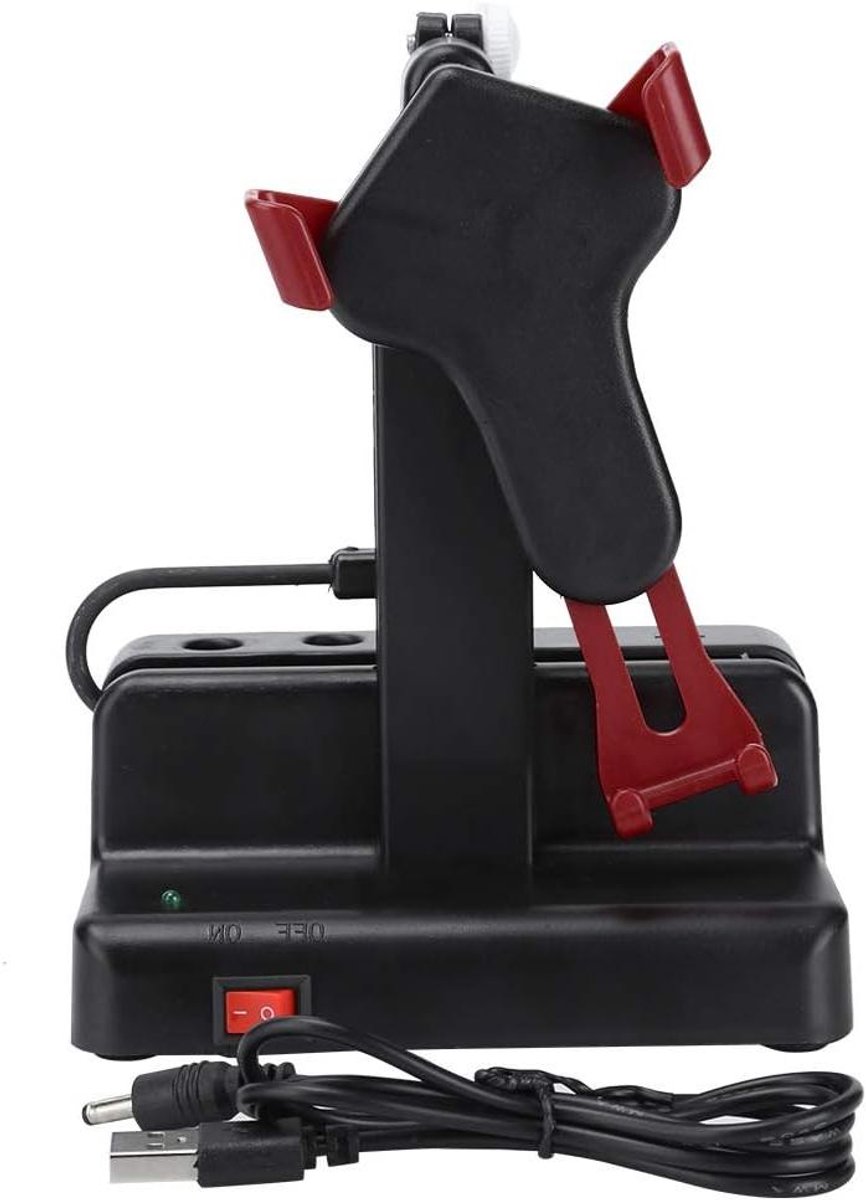 Telefoon Schudder - Stappenteller - Automatisch Stappen - Constante Beweging - 6.1 X 4.6 Inch - Donkerrood