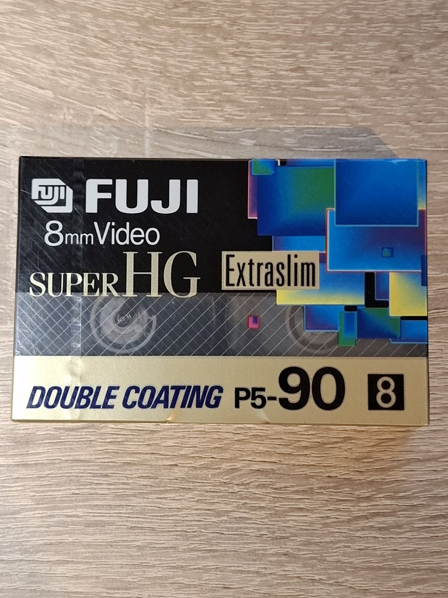 Fuji SHG 8mm Mini Videocassette Pal/Secam 90