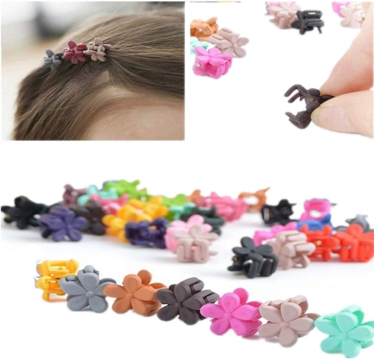 Mini Haar Klauwen - Haarclips Bloem - Pony Haar Styling - 20 Stuks Set
