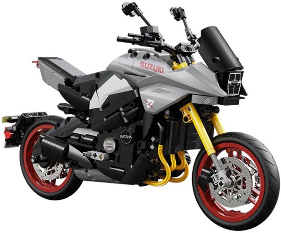 CadaBricks C59021W SUZUKI Katana motorfiets bouwset | City fast