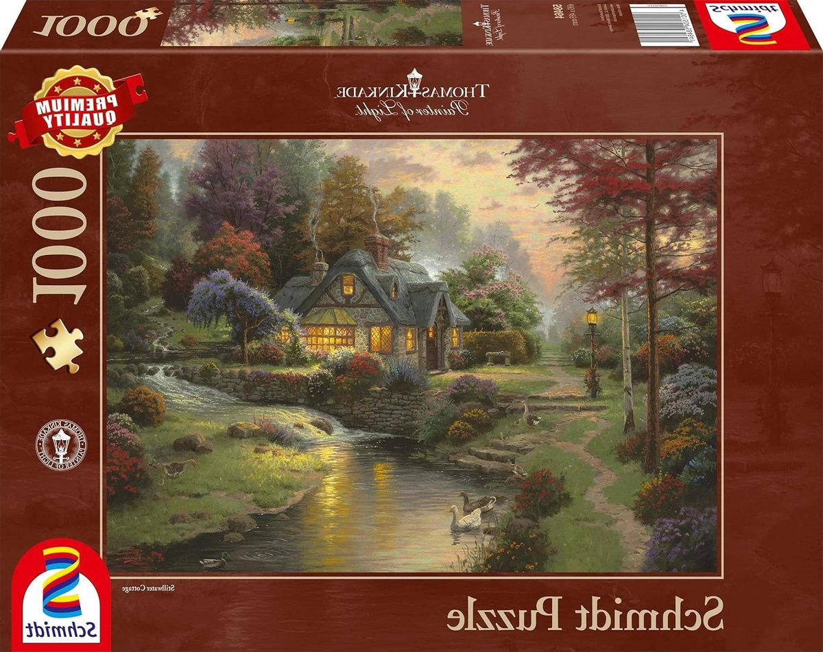 Legpuzzel - 1000 stukjes puzzel - Ontspanning thuis - Gedetailleerd landschap - 37.3 x 27.2 cm - Veelkleurig