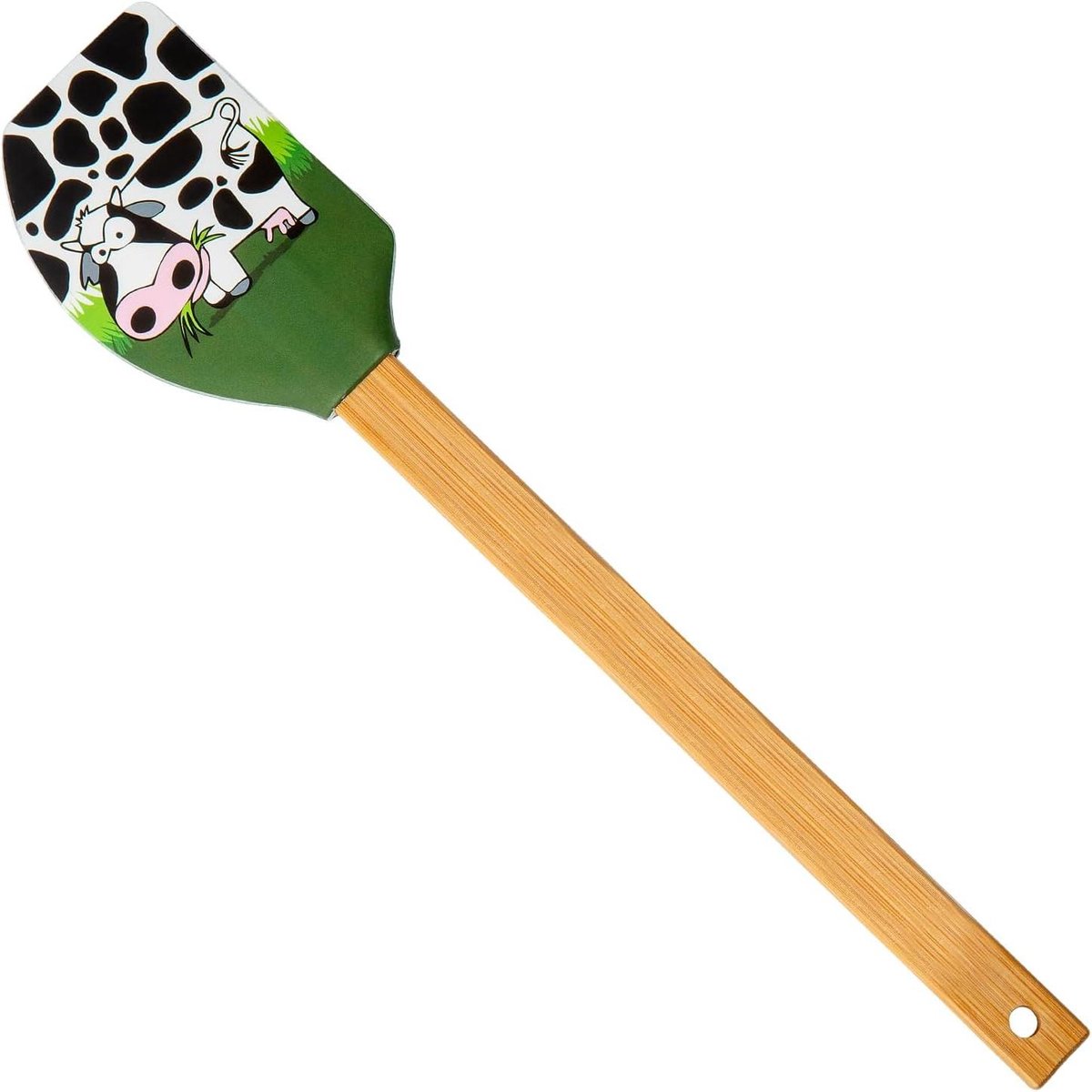 Siliconen Spatel - Keukengerei - Koken en Bakken - BPA-vrij - 31 cm - Koe