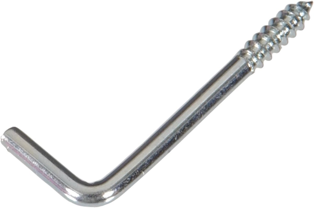 The Hillman Group 320492 135 x 1-13/16 inch Verzinkte vierkante buighaak 100 stuks