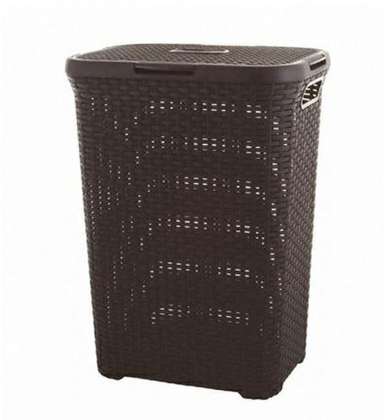Curver Style Wasmand met deksel – 60L – Bruin