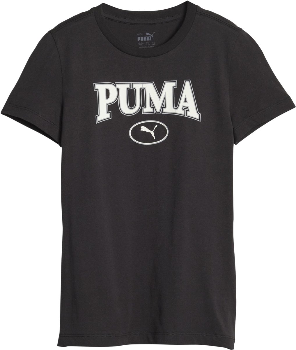 Squad Graphic T-shirt voor kinderen Zwart