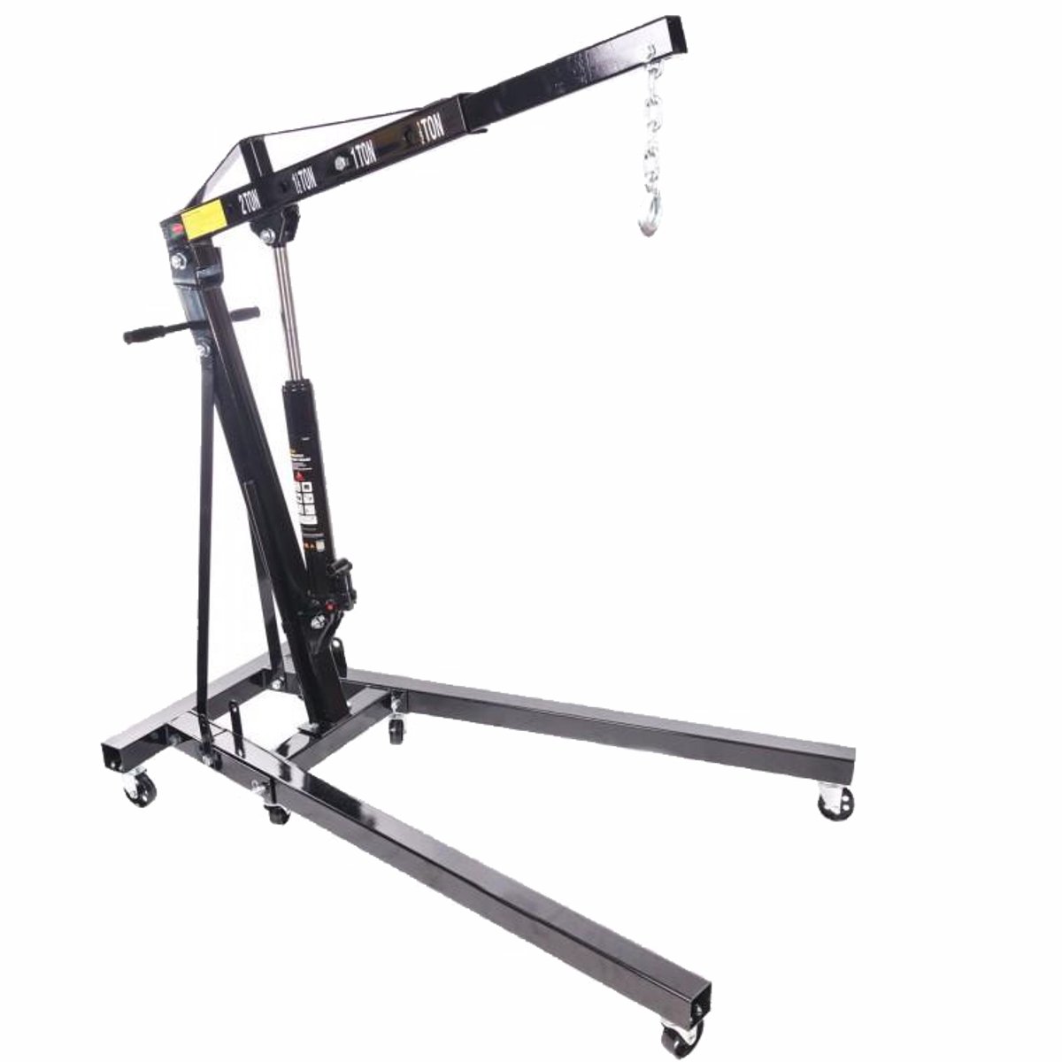 Rockforce RF-32002X - Hydraulische Werkplaatskraan - 2T - Opvouwbaar - 2200mm Hoogte