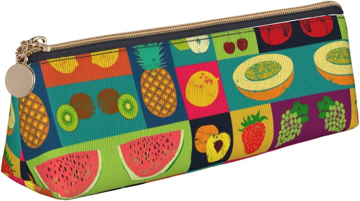 Praktisch Etui - Pennendoosje Opberger - School Kantoor - Lichtgewicht Duurzaam Materiaal - 21 x 6 x 5.5 cm