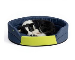 Peluvio Arita – Hondenmand Waterafstotend - Hondenbed Vlekbestendig – Maat L – Antislip Onderkant – Licht & Reisvriendelijk – Lage Instap Zonder Randen – Duurzaam Schuim – Geurarm & Makkelijk Schoon te Maken – Comfort voor Elke Hond