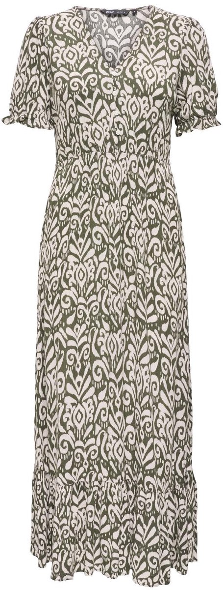 Only Jurk ONLCHIANTI Lange jurk tarmac
