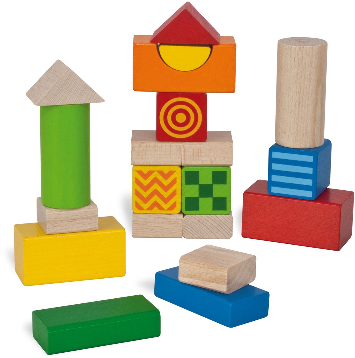 Baby voel en klank bouwblokken — afbeelding 3