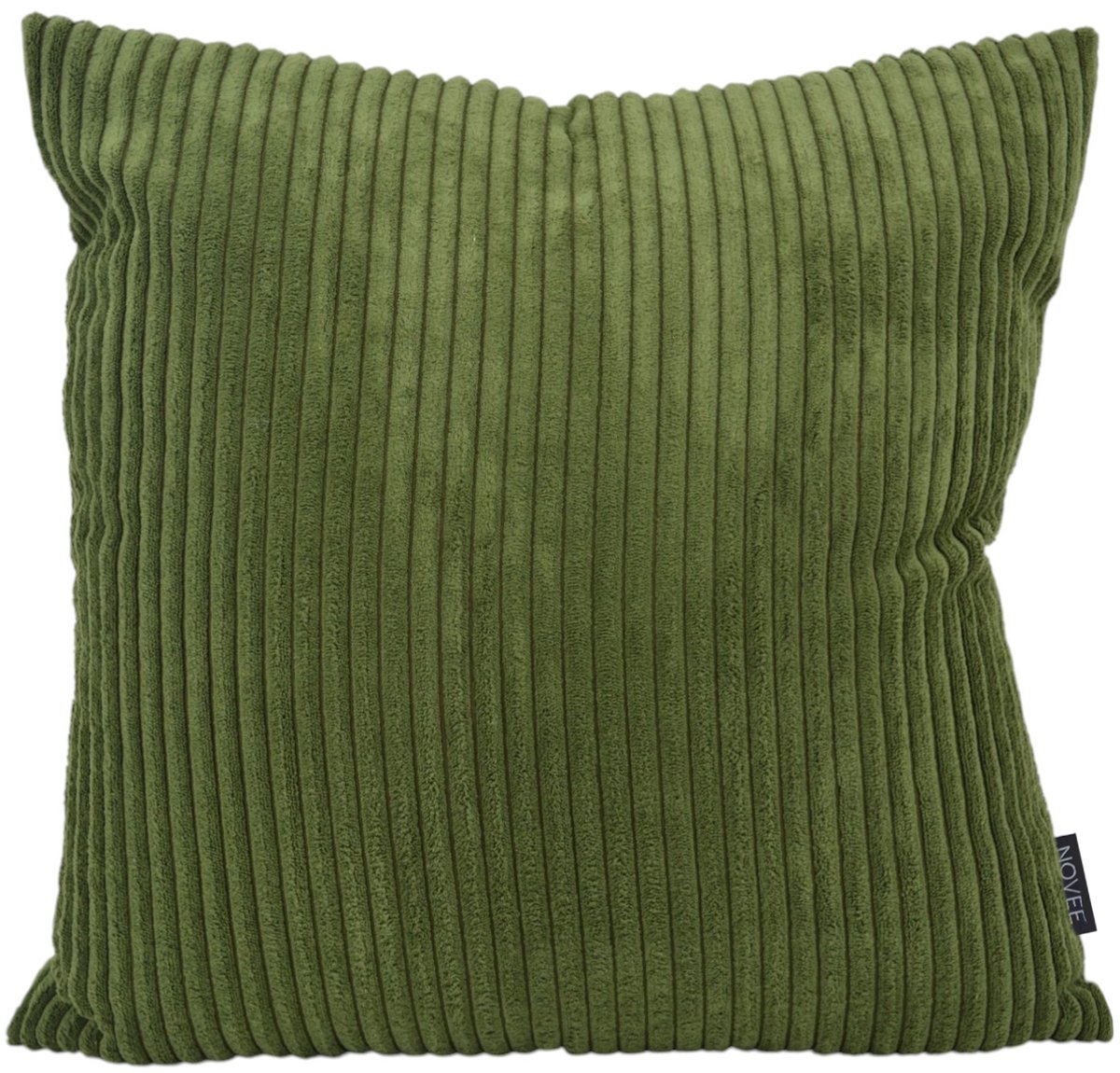 NOVÉE Sierkussen Corduroy Mosgroen | 45 x 45 cm | Polyester