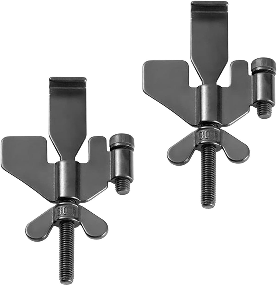 Draagbaar Deurslot - Reisslot Extra - Thuisbeveiliging - Roestvrij Staal - 9.5 x 5.2 cm - 2 Stuks