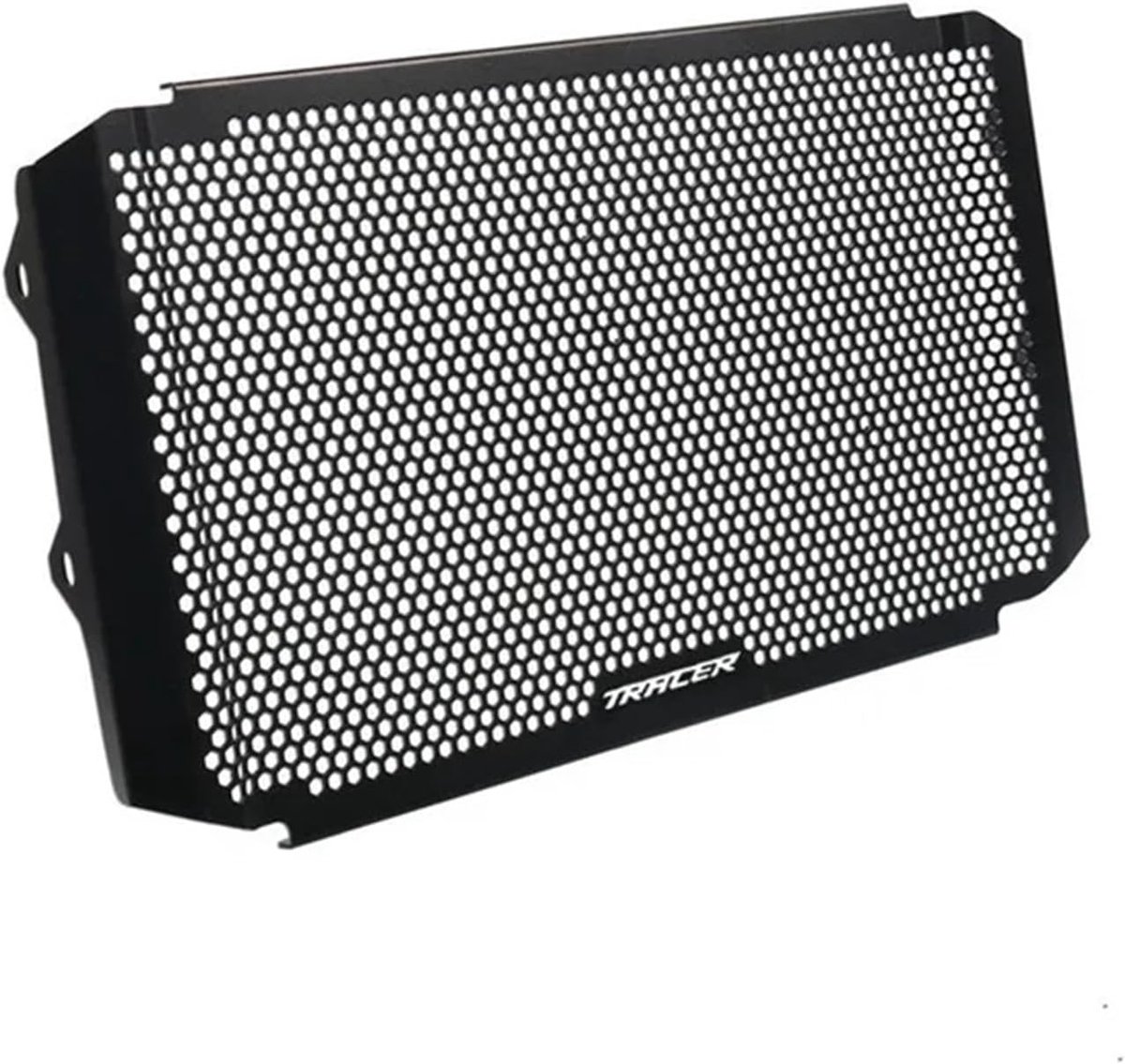 Motorfiets Radiator Beschermer - Grill Schild - Radiator Beschermen - CNC Aluminium Materiaal - One Size - Tracer Zwart