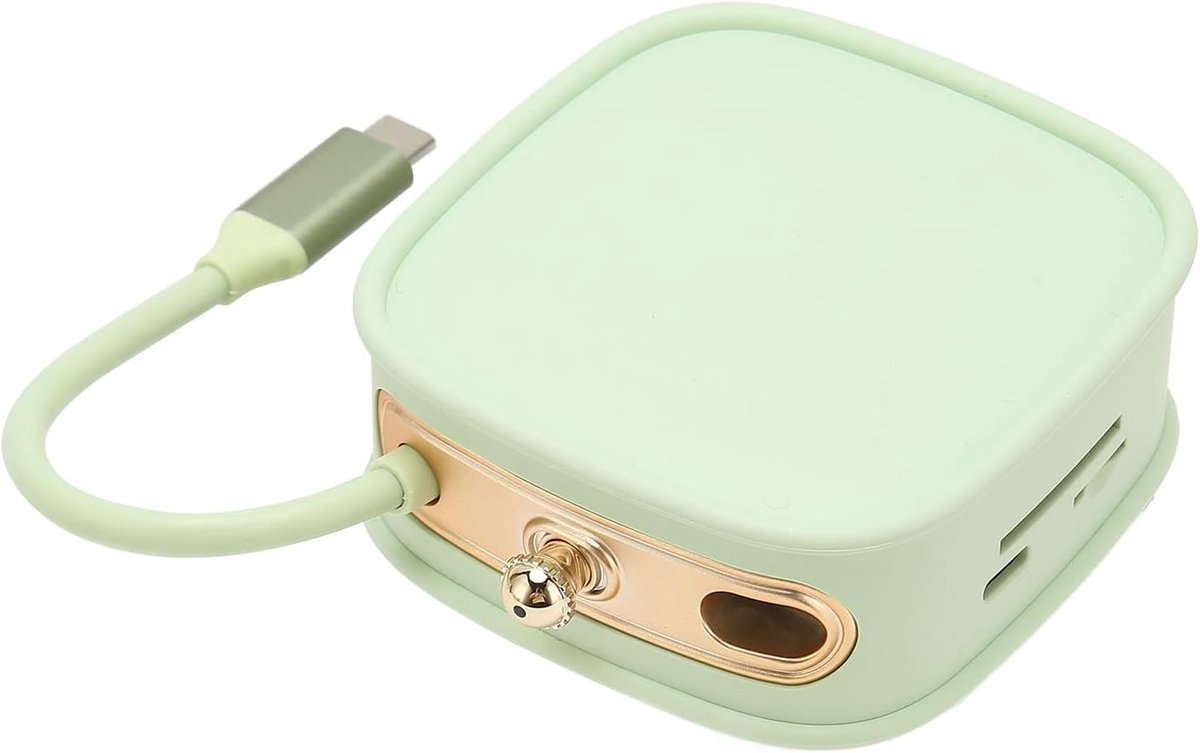USB C Hub - Docking Station - Laptop Uitbreiding - 10 Poorten - 4K Resolutie - Groen