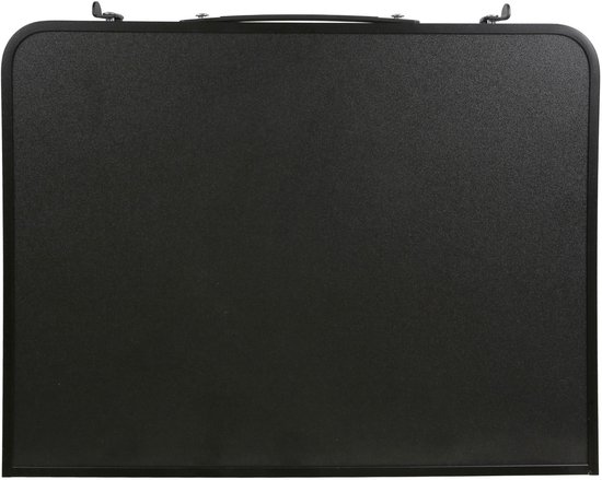 Opvouwbare kampeertafel, draagbare kampeertafel, zwart 60x40x26,5cm van Merkloos — afbeelding 2