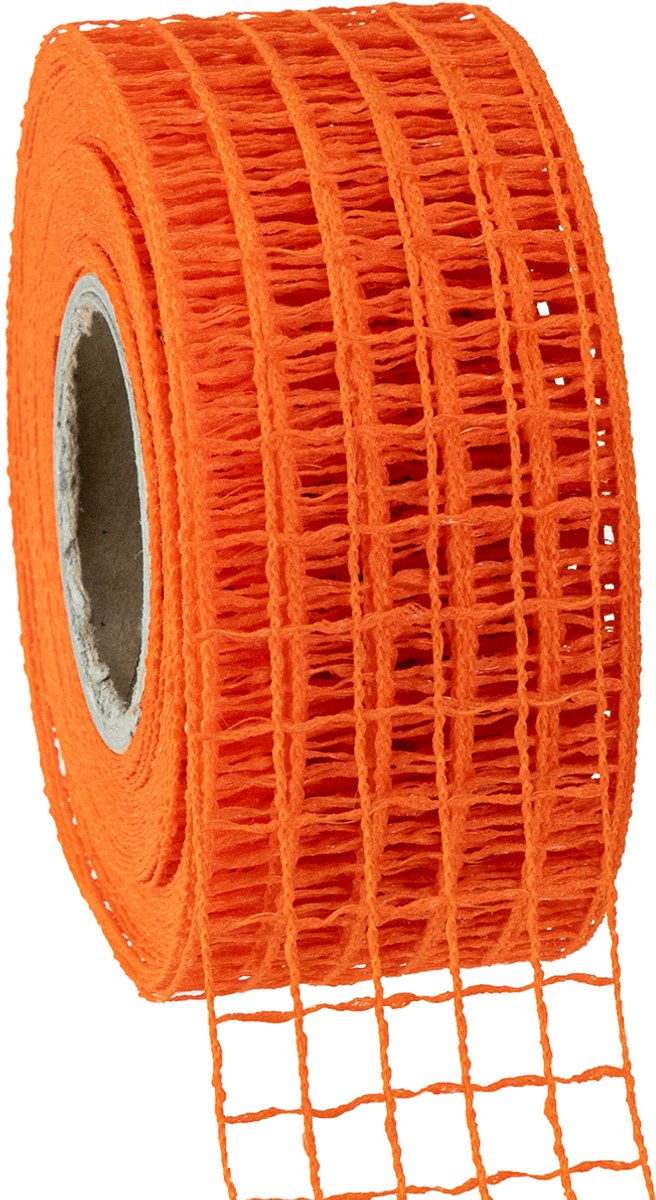 Gaasband 4,5cm x 10m oranje