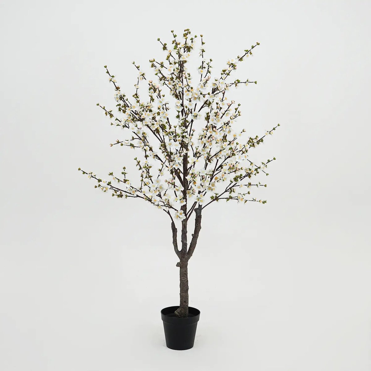 Countryfield Kunstplant Prunus Sakura – Wit – Ø100 cm – Hoogte 180 cm
