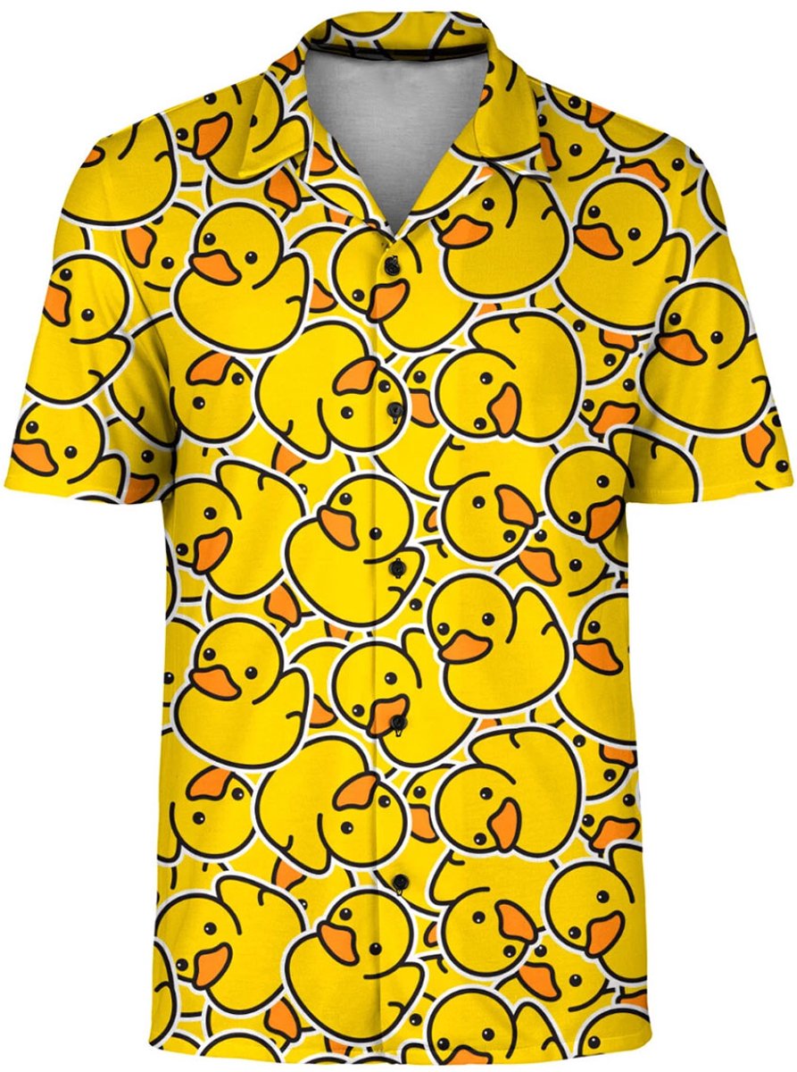 Hawaii blouse - Shirt - Foute party outfit - Mannen - Heren - Met ijsjes print - Maat L