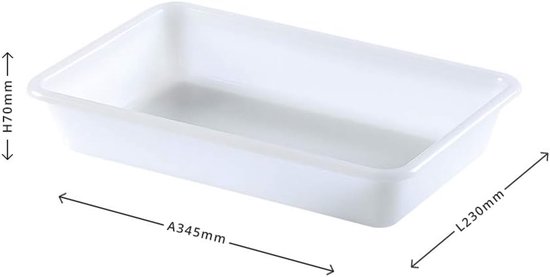 Coppice Aluminium Bakvorm – 32cm x 20cm x 3cm – Wegwerp Schalen voor Oven, BBQ, Grill & Voedselopslag | Vriezer-, Magnetron-, Airfryer- & Ovenbestendig | Set van 20
