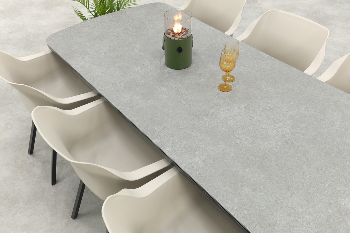 Hartman Sophie Element/Ponto tuinset voor 6 personen 220x100 cm. - Antraciet – foto 2