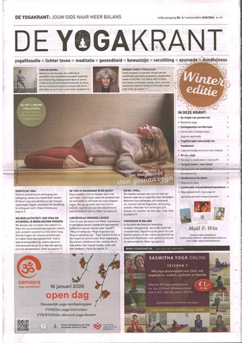 De Yogakrant Lente-editie - 01 2026