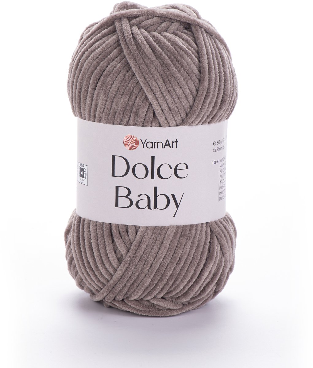 YarnArt - Dolce Baby - Chenille Babygaren - 100% Micropolyester - 50g - 85m - Kleur 754